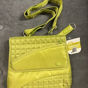 Lug Classic Somersault Grass Green with key ring